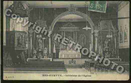 Ville de EVETTESALBERT Carte postale ancienne